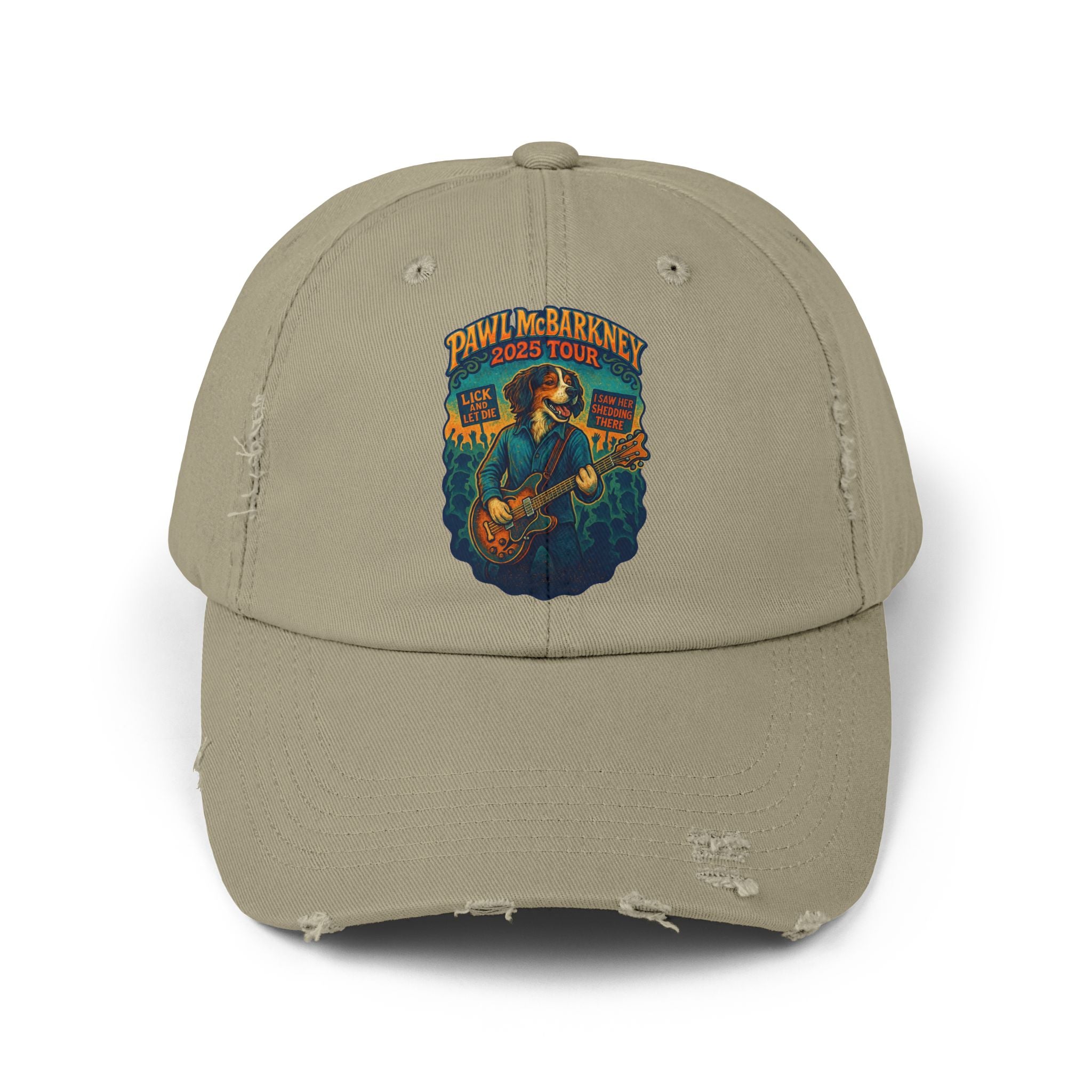 Pawl McBarkney Tour Hat -- Paul McCartney 2025 Tour Merchandise Dog Parody Hat